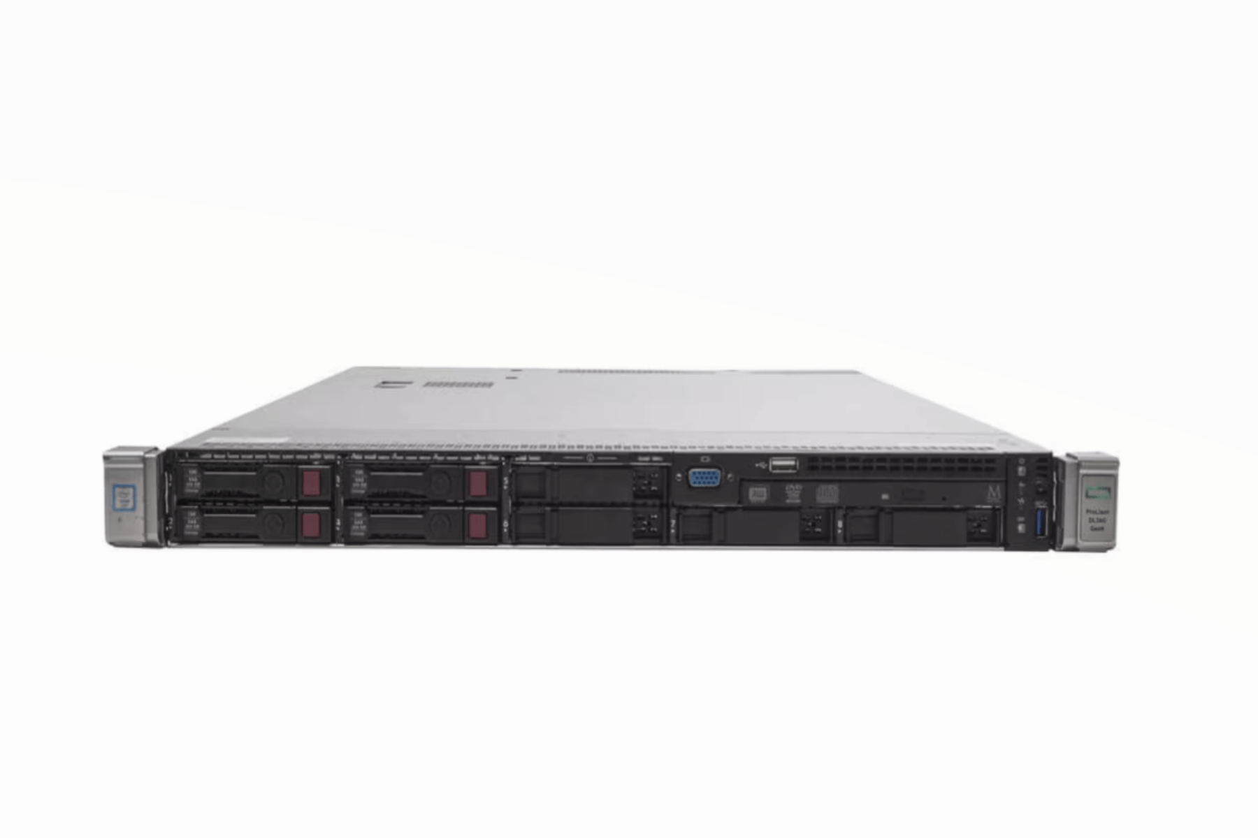 Refurbished HPE ProLiant DL360 Gen9 8-Bay 2.5" 1U server front view